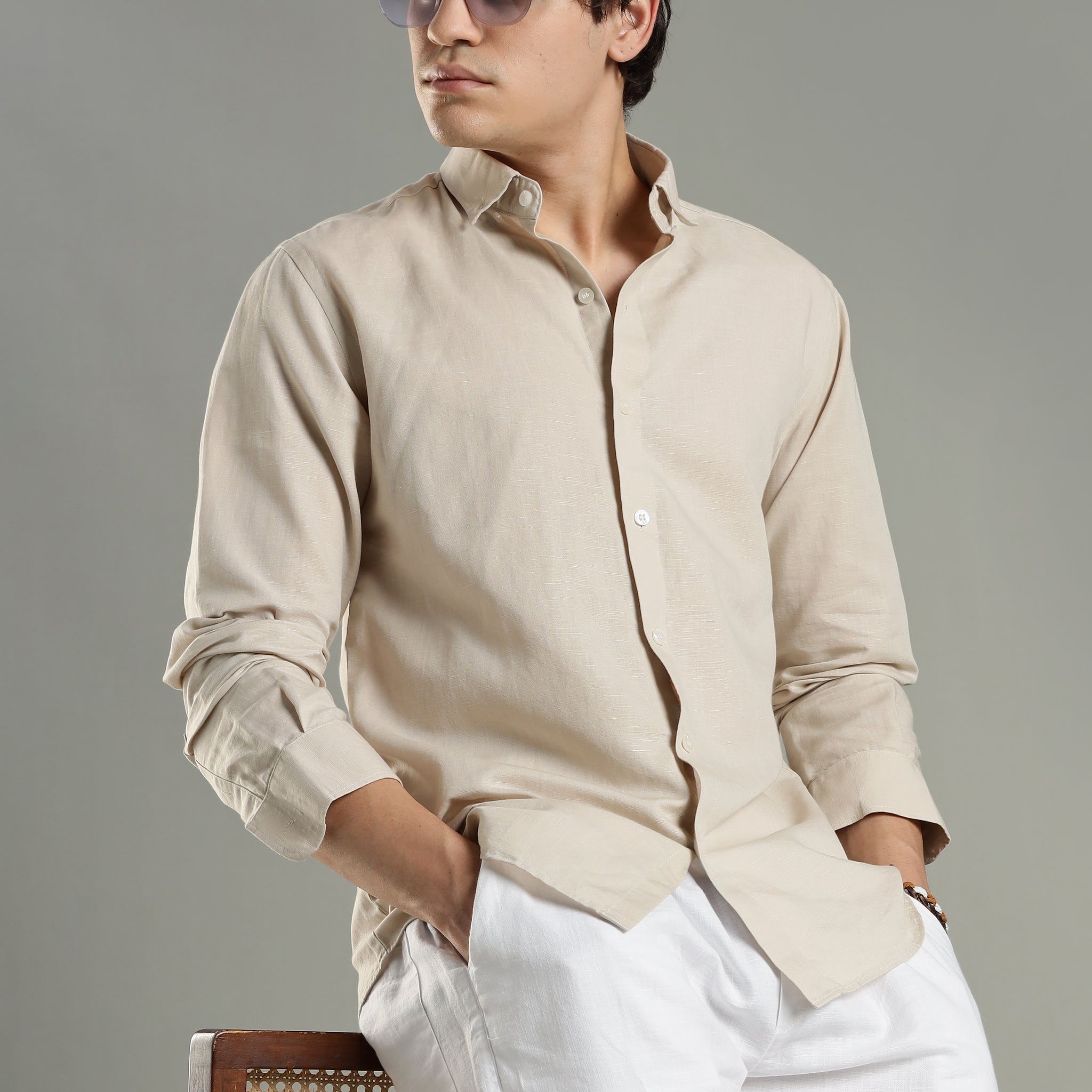 Milanio Classic Cot-Lin Shirt