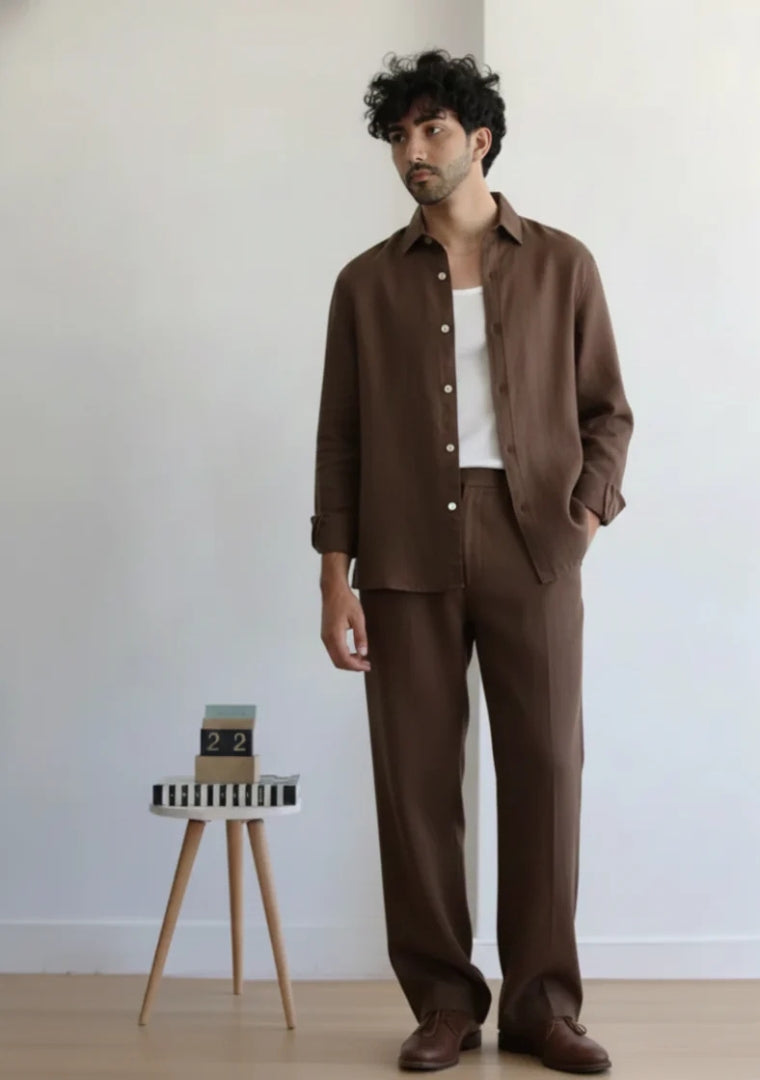 Premium Cottan-Linen Cord-Set