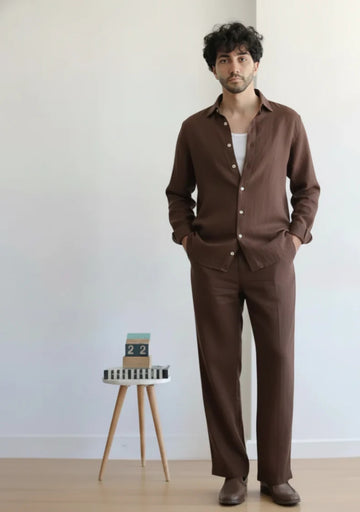 Premium Cottan-Linen Cord-Set