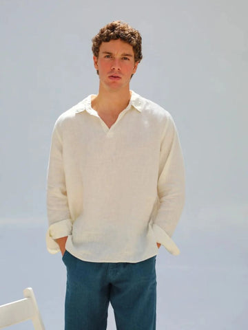 The Essential Linen Shirt - Beige