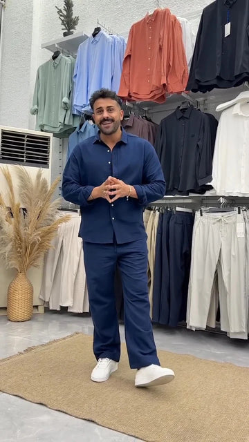 Linen Luxury Top & Bottom Set