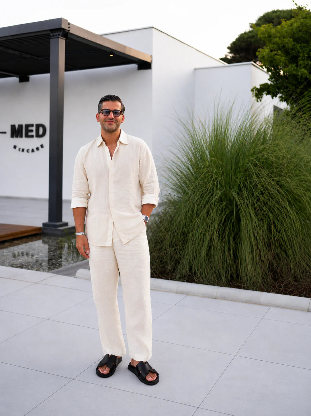 The Mediterranean Linen Co-Ord