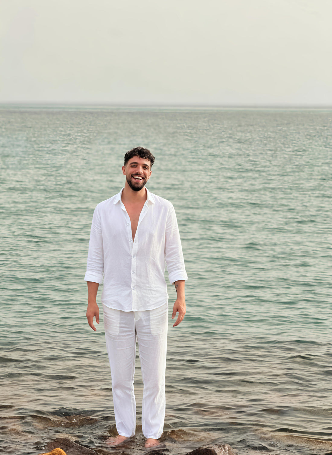 Milanio Pure Cotton-Linen Set