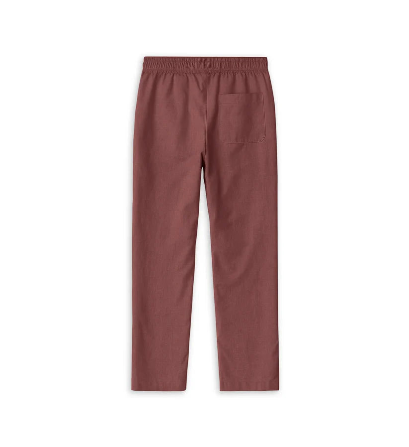 Milanio Cot-Lin Trouser Brown