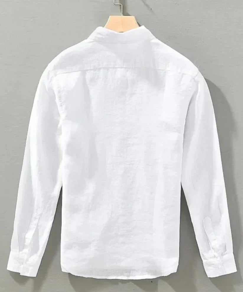 Signature Cotton Linen Shirt Whirt