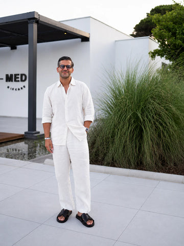 The Mediterranean Linen Co-Ord