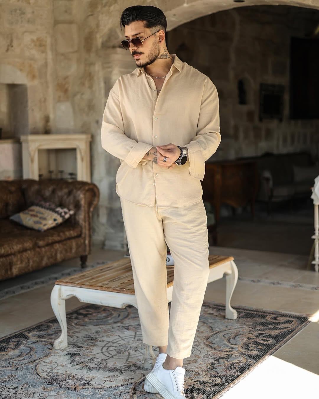 Co-Linen Relaxed Fit Cord Set